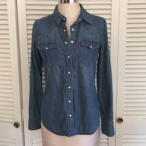Vintage Levi’s denim western shirt